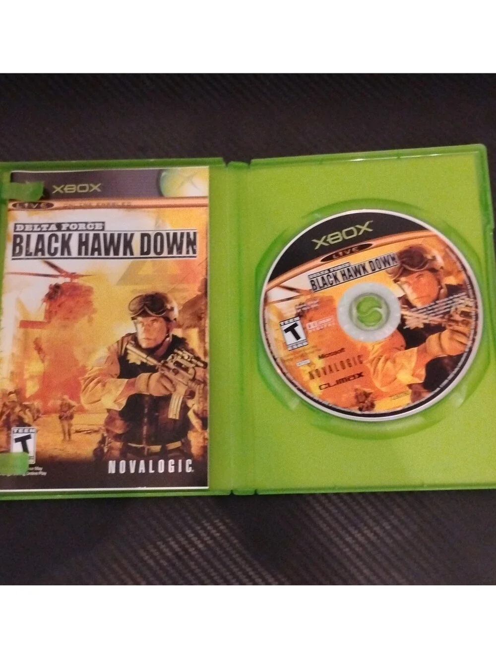 Delta Force: Black Hawk Down (Original Xbox, 2005) CIB Complete - Tested